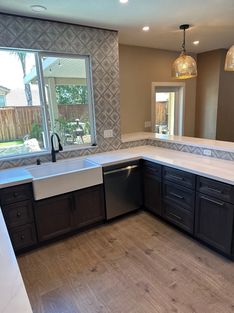 Los Alamos Hills Custom Kitchen - First Class Woodworks